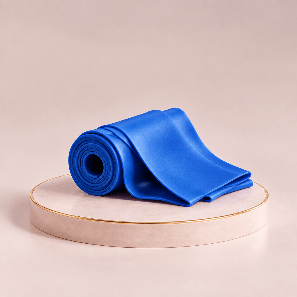 Bande élastique d'étirement 1 m StretchBand FitNova – en utilisation