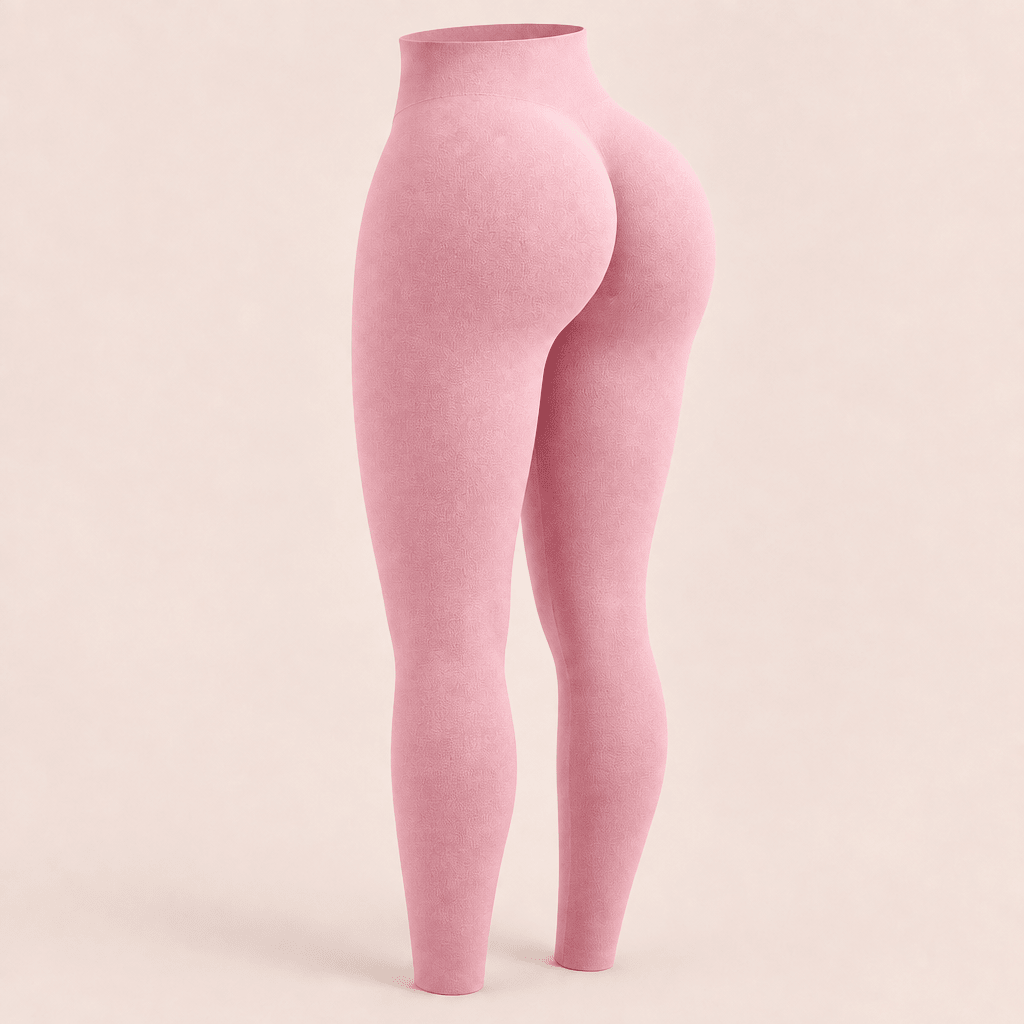 Legging push-up taille haute sans couture SculptFit FitNova – en utilisation