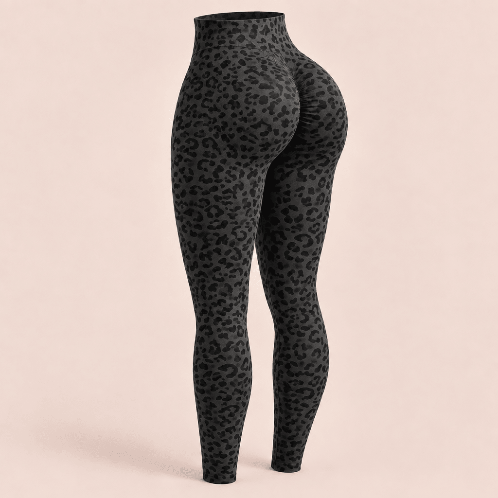Legging léopard sans couture taille haute WildFit FitNova – vue alternative